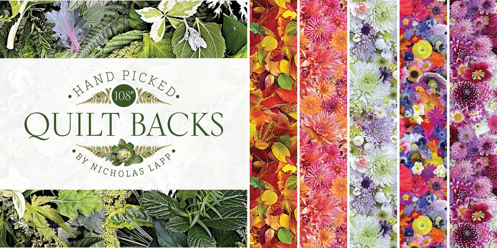 Hand Picked: 108 Quilt Backs Image
