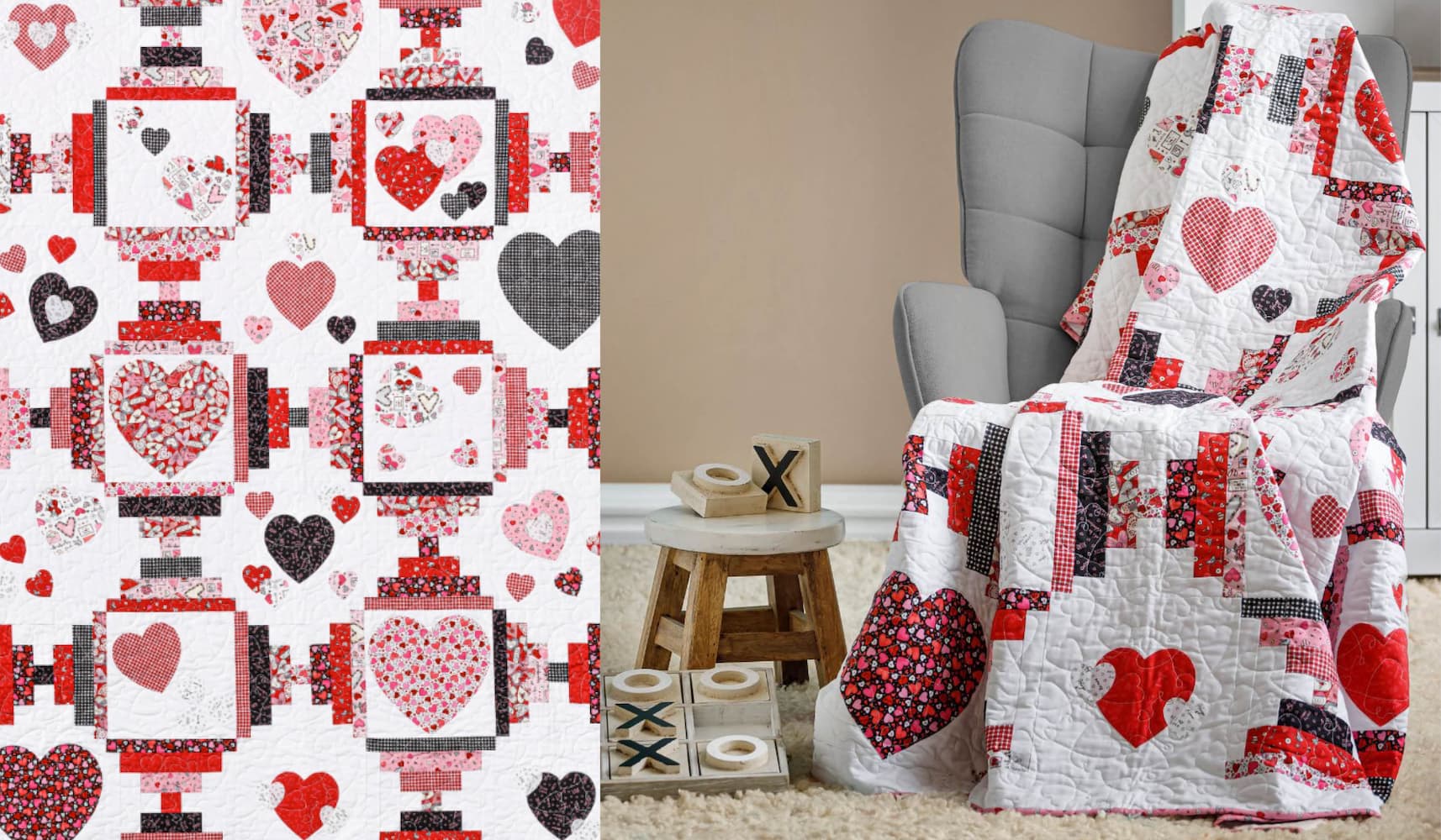 Heart to Heart Quilt Image