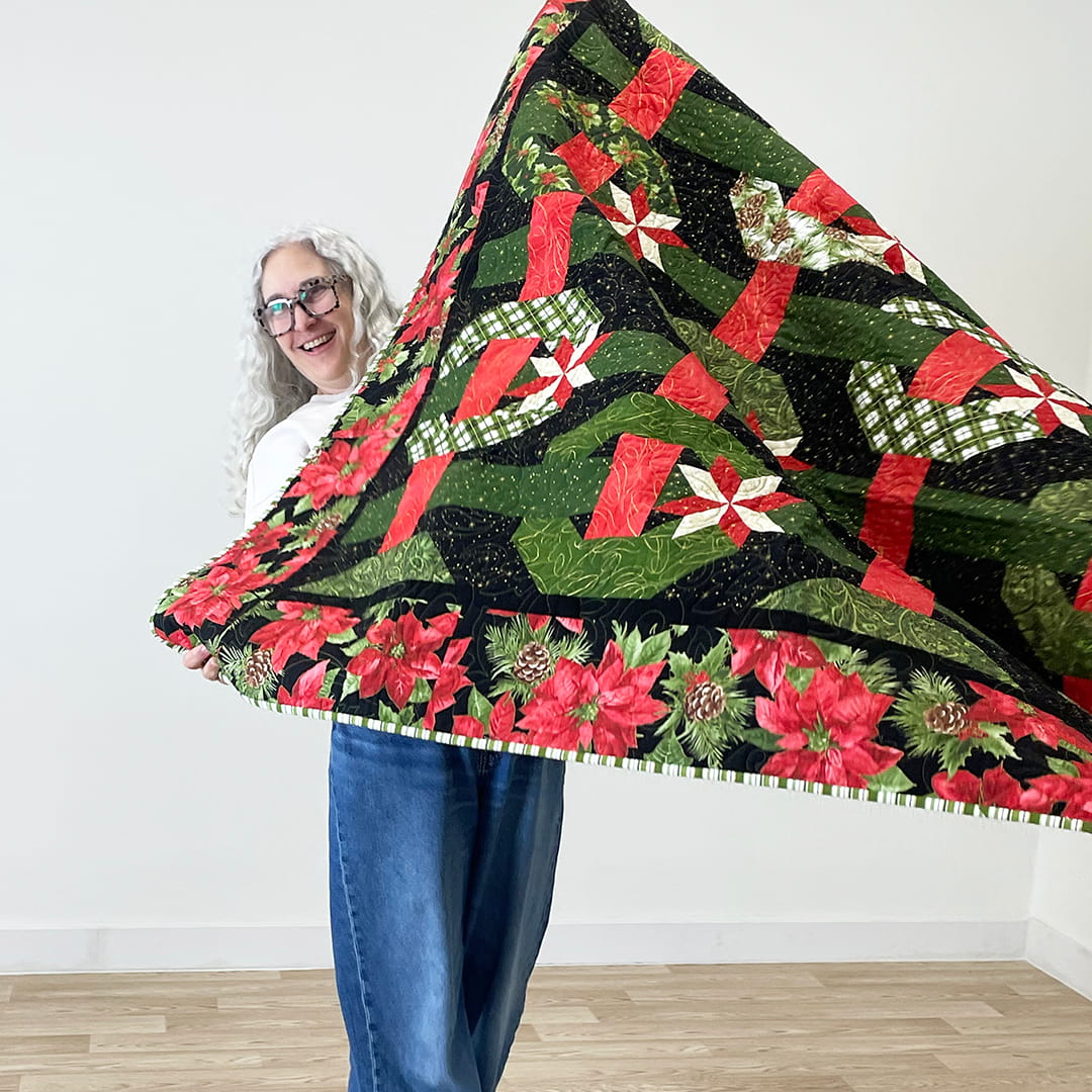 Image of Woven Wreaths Quilt