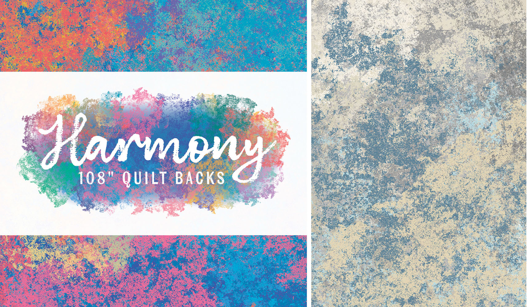 Maywood Studio Harmony 108" Quilt Back Collection