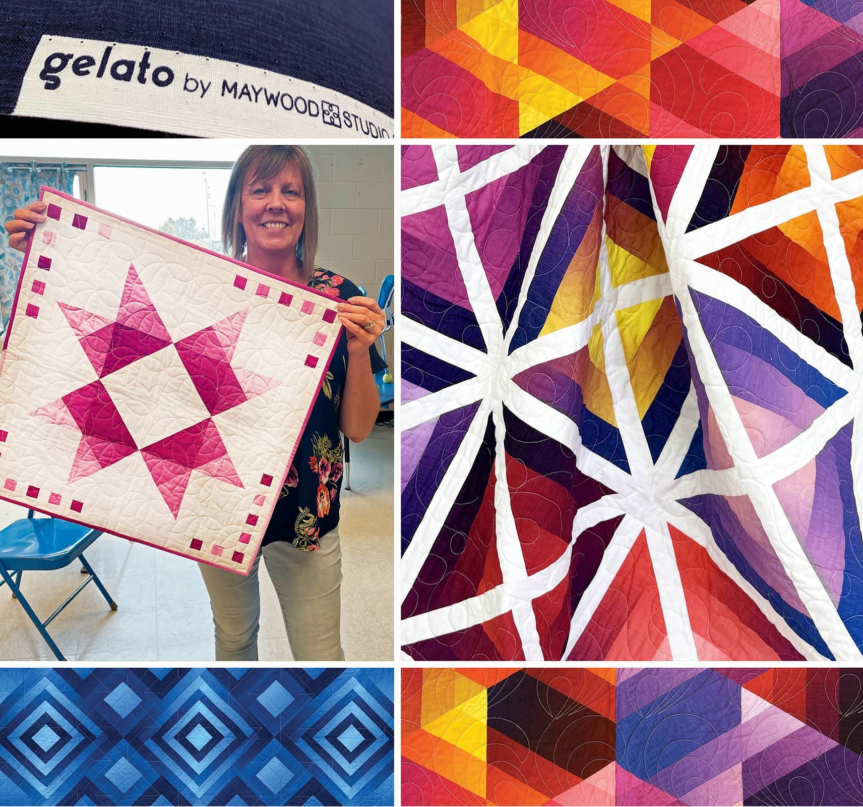 Gelato Fabric and Quilts