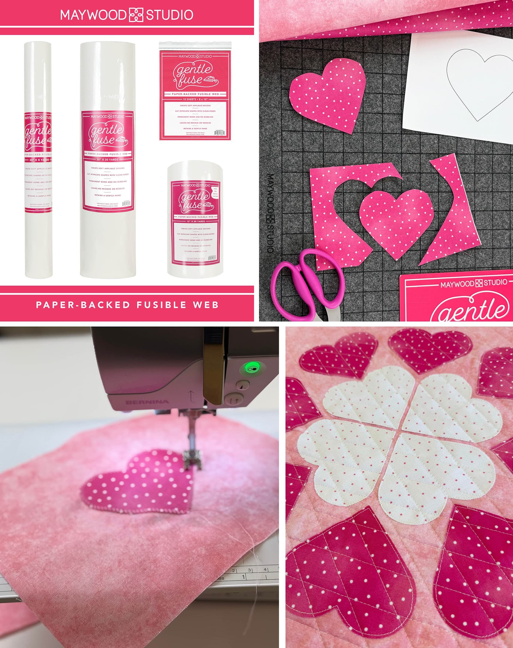 Gentle Fuse fusible web. Gentle Fuse fusible web for applique image