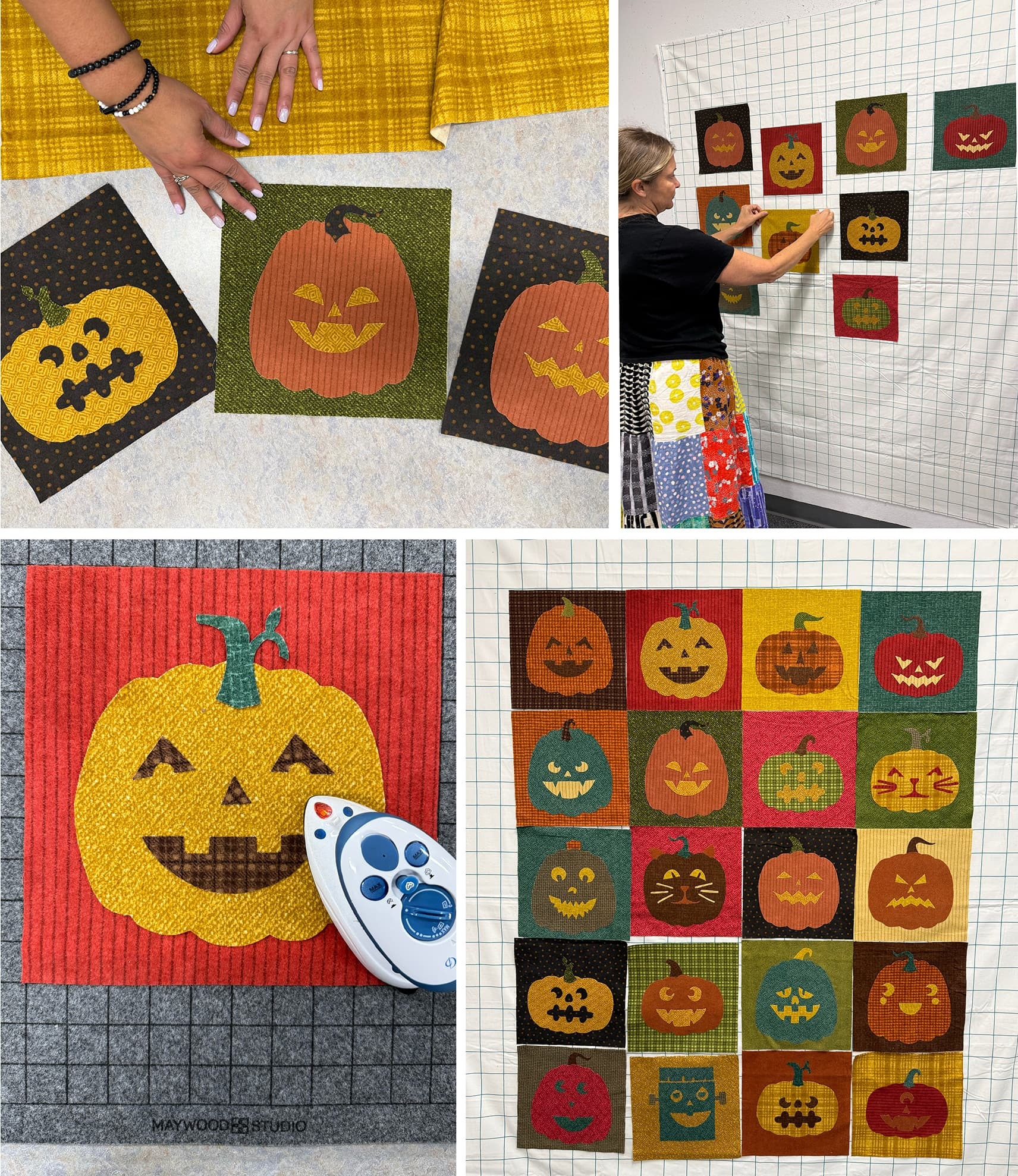 Pumpkin Fabric Face Group Activity