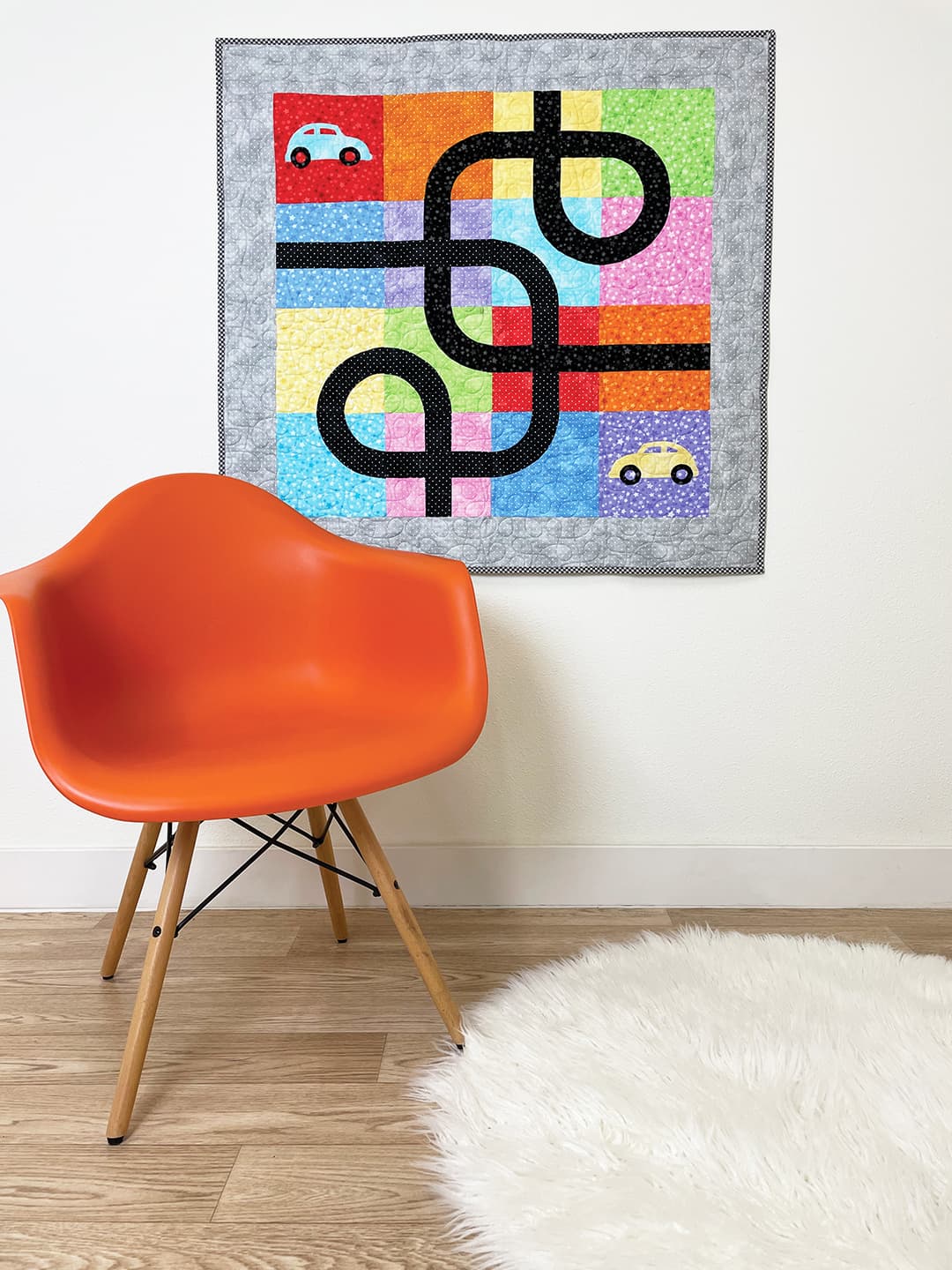 playtime flannel quit on wall