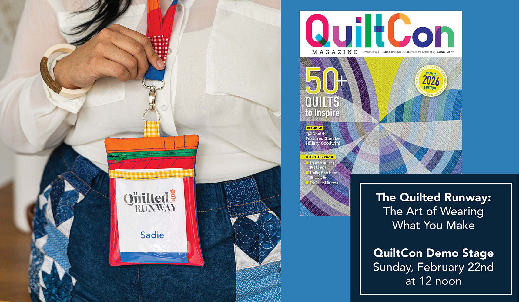 The Quilted Runway at QuiltCon